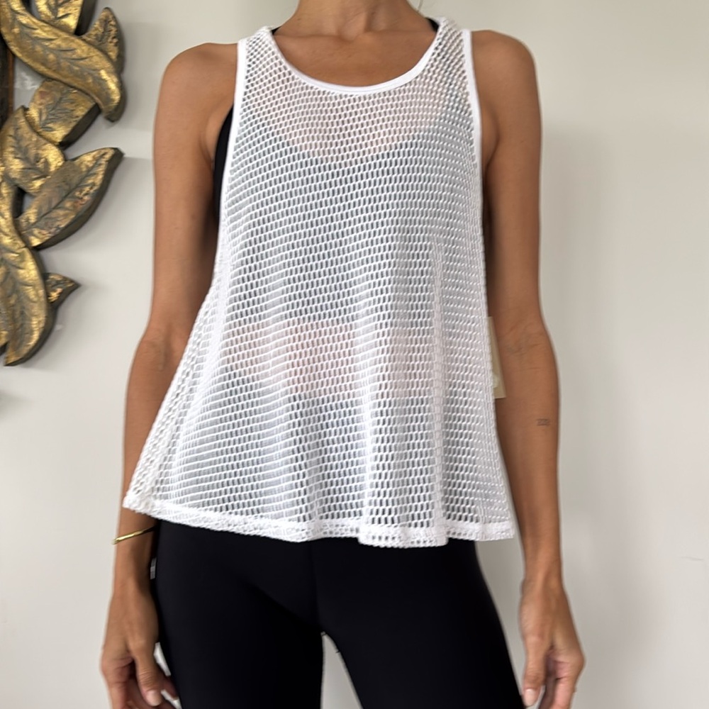 Trina Turk mesh tank